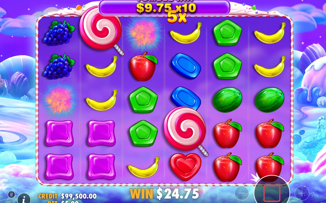 Free spins round opening on special reel strips